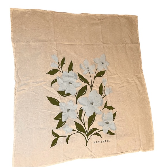 Hazelmade Floral Print Tea Towel - Picture 1 of 3